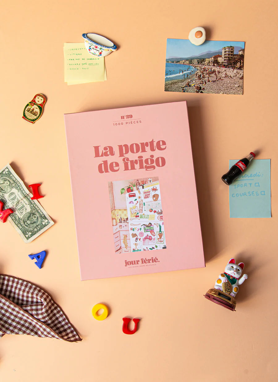 Puzzle - La porte de frigo - 1000 pièces - Jour férié