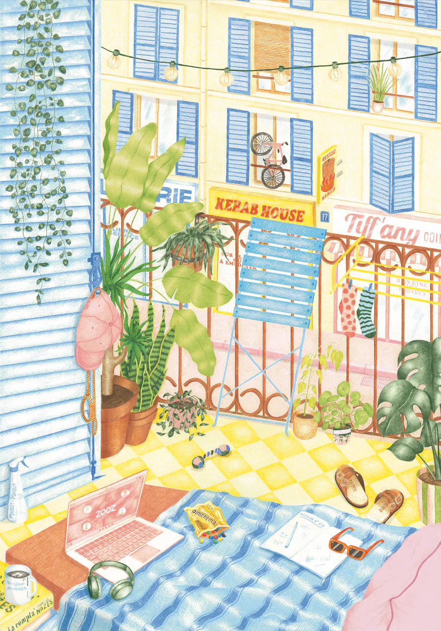 Puzzle - La classe verte - 1000 pièces - Jour férié