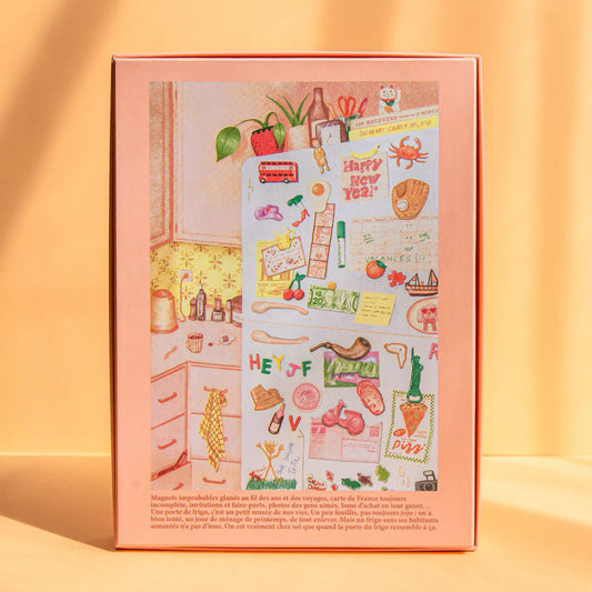 Puzzle - La porte de frigo - 1000 pièces - Jour férié