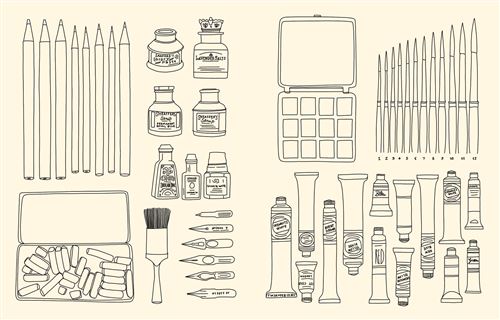 Carnet de coloriages et de stickers - La Maison - Hachette