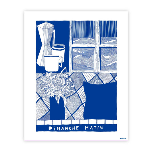 Affiche - S - Dimanche matin - Augustin