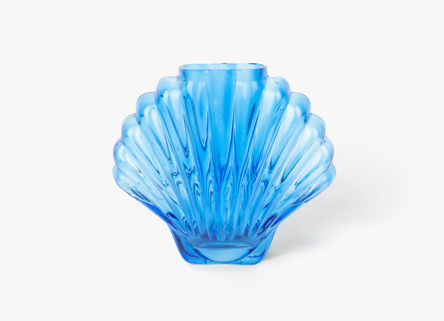 VASE SEASHELL BLUE - DOIY