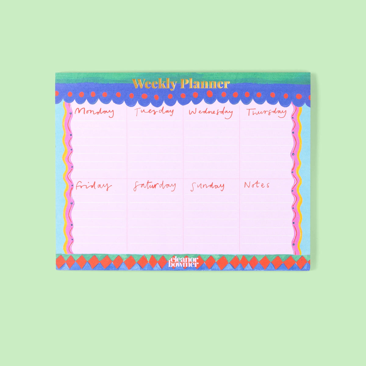 Weekly Planner - Eleanor Bowmer