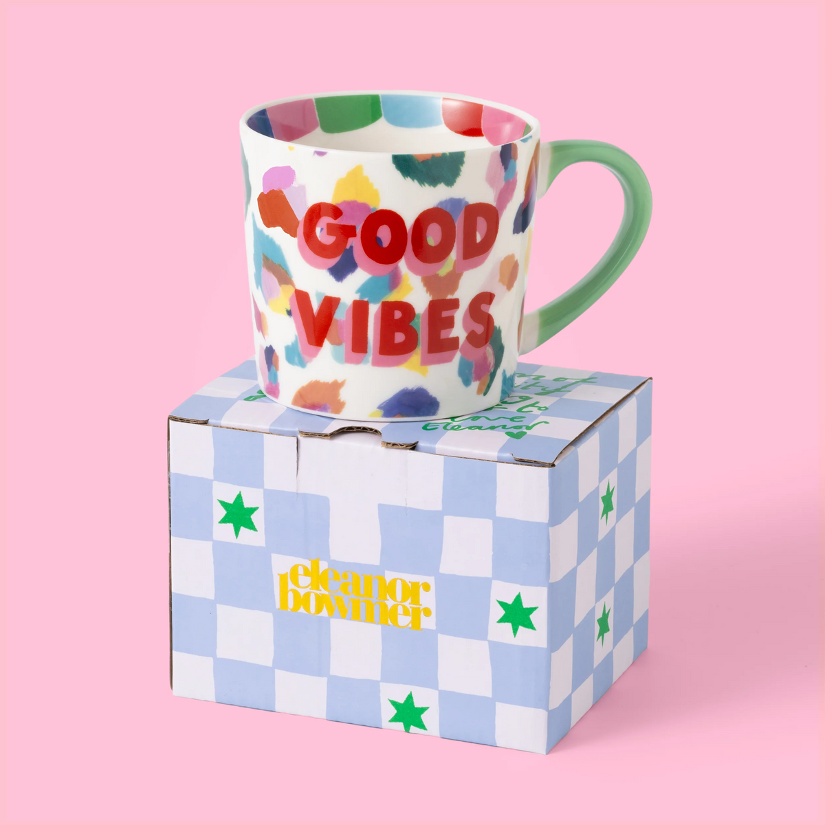 Tasse - Good Vibes léopard – Eleanor Bowmer