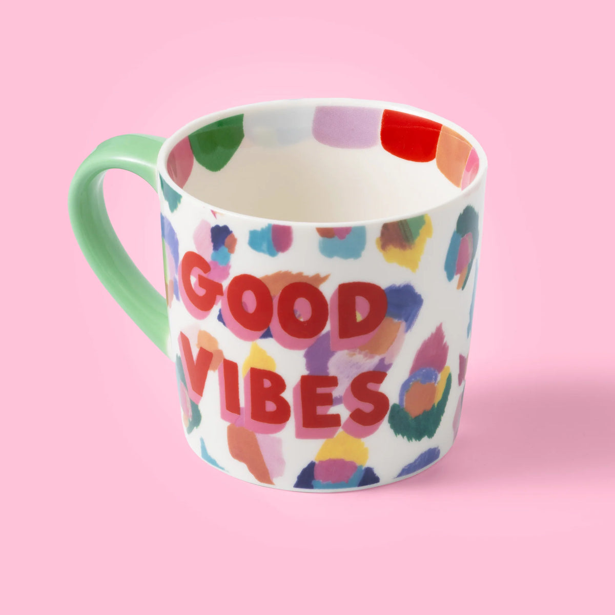 Tasse - Good Vibes léopard – Eleanor Bowmer