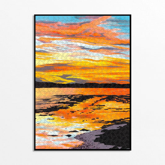 Puzzle - Golden Hour - Piece & Love