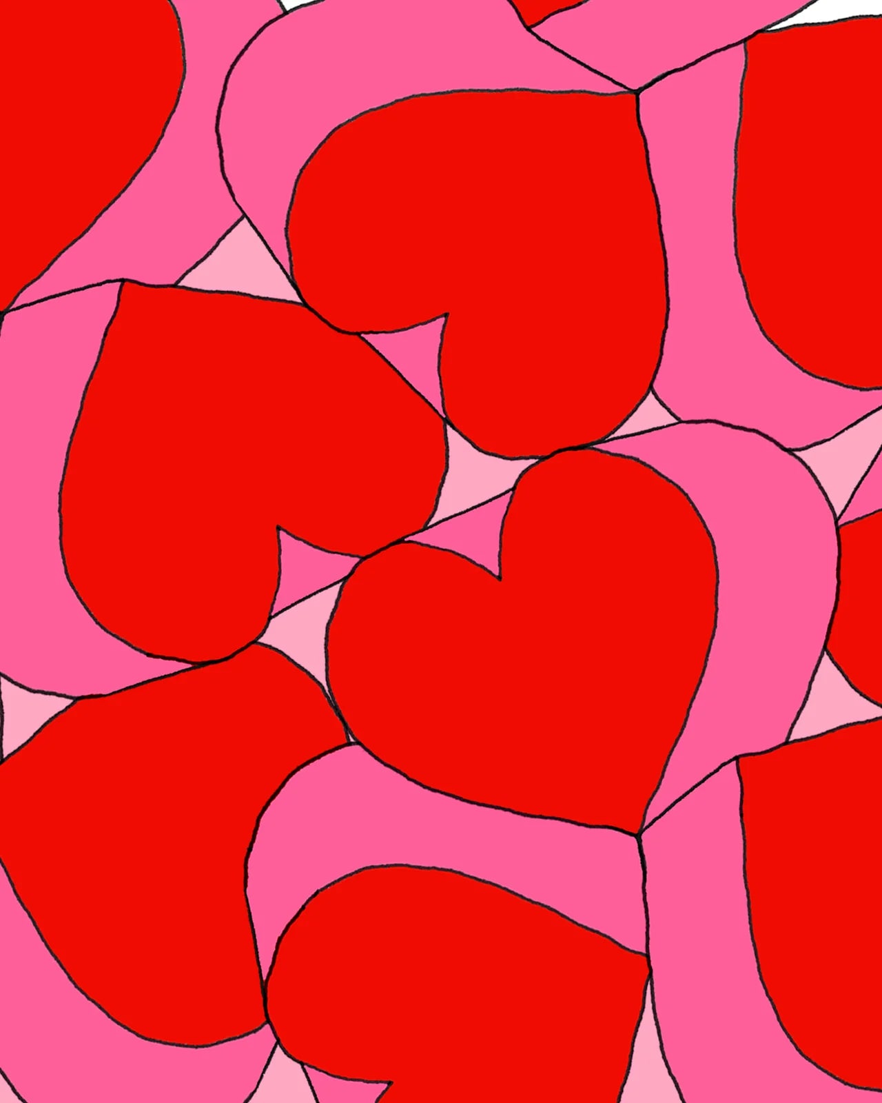 Éventail - Hearts - Cuikui