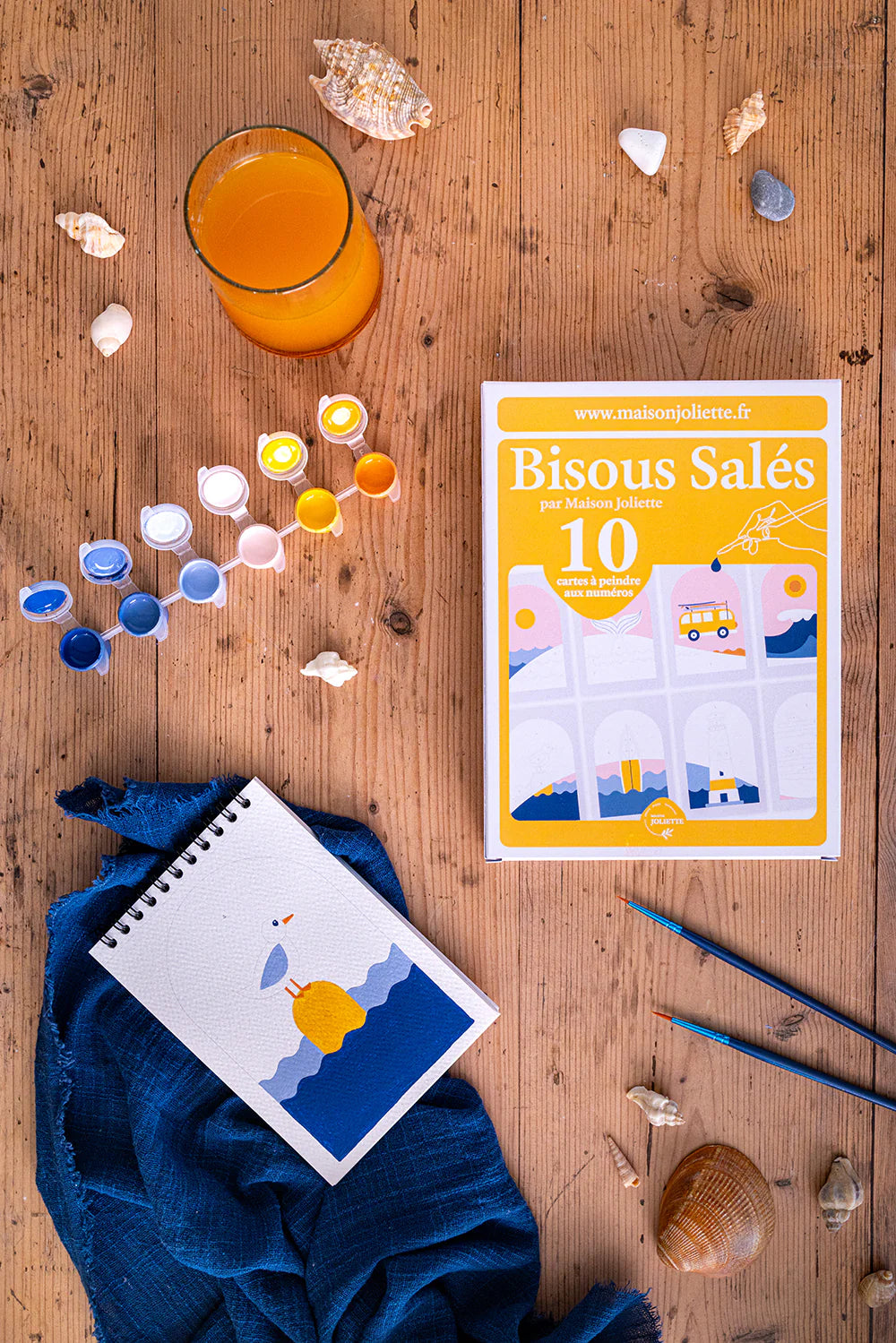 Peinture aux numéros - Bisous salés - Maison Joliette