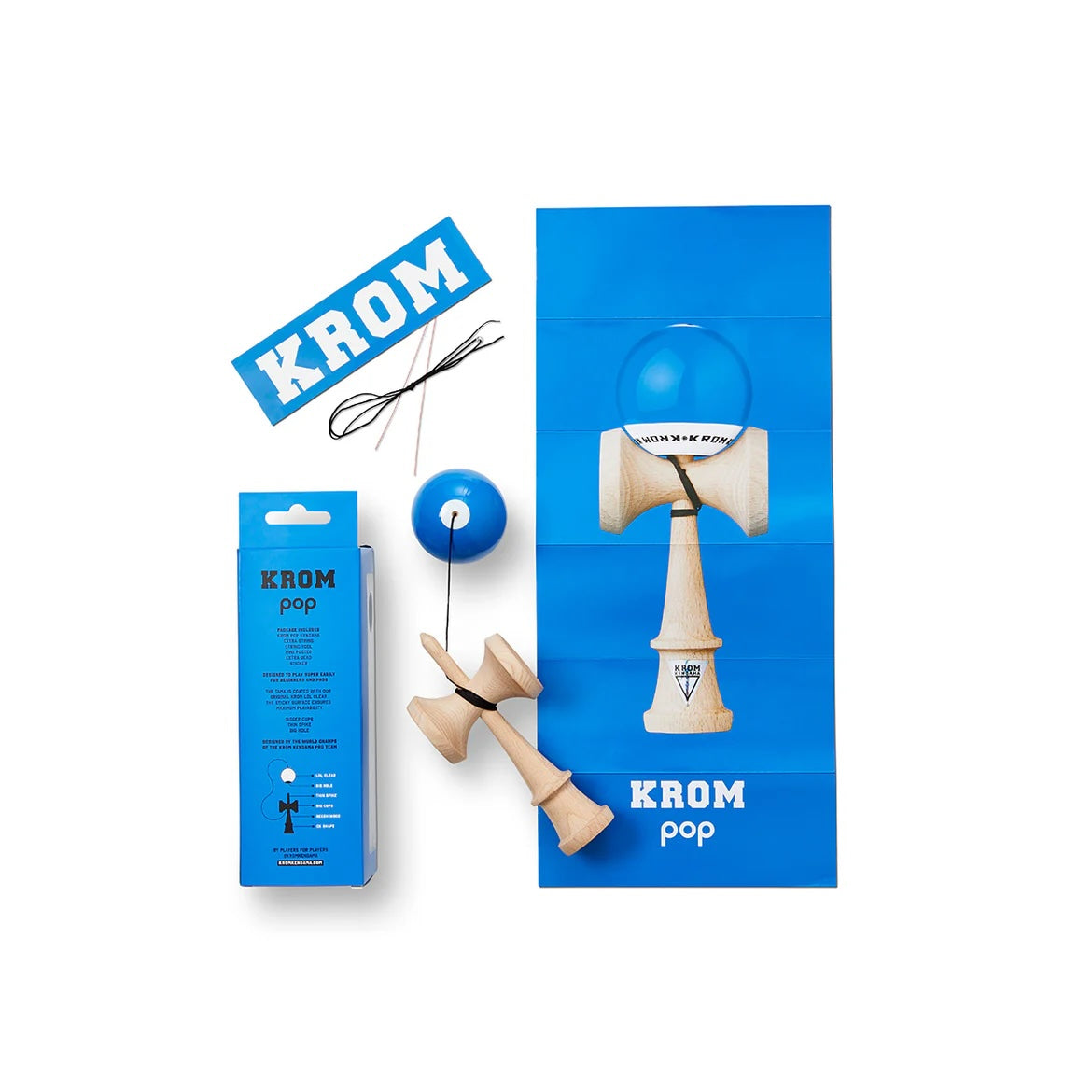 Kendama Pop - Bleu - Krom
