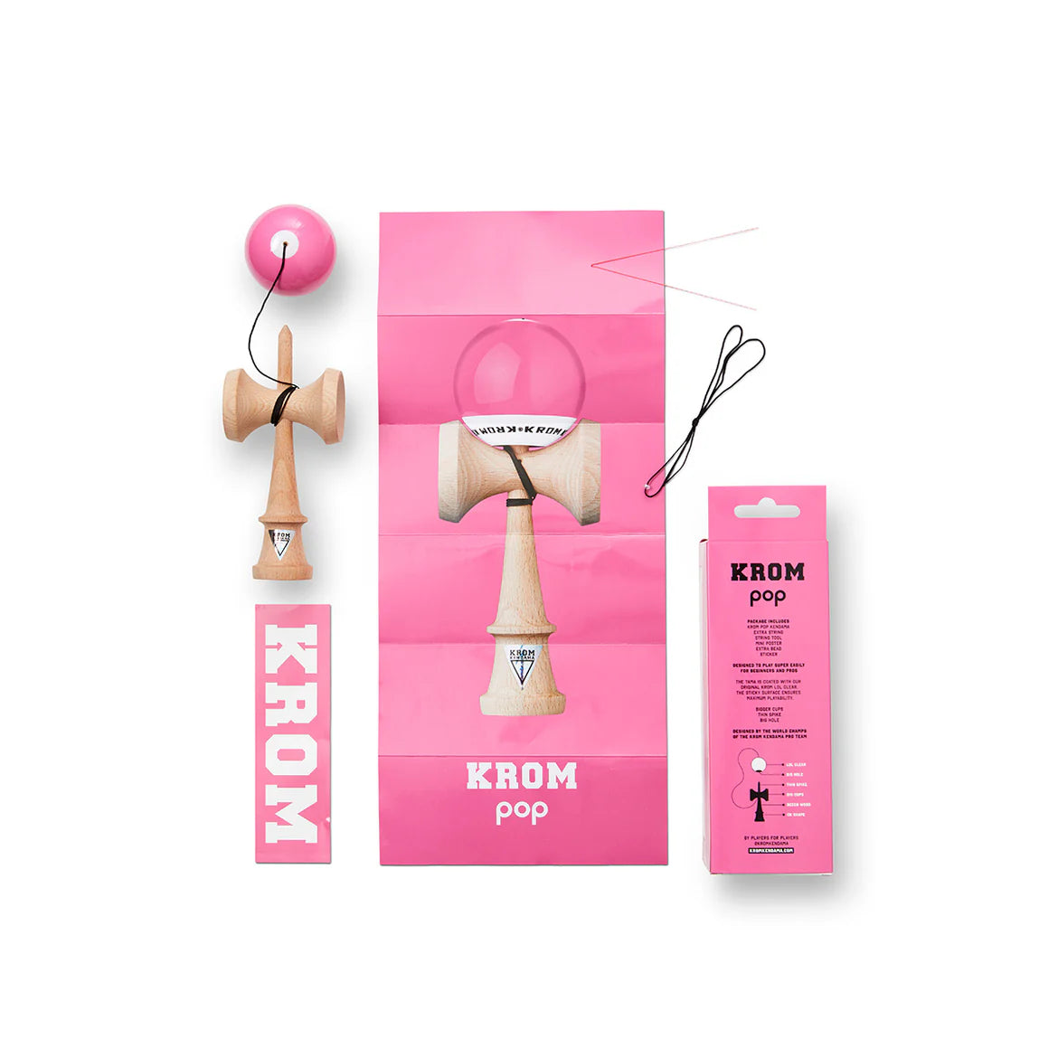 Kendama Pop - Rose - Krom