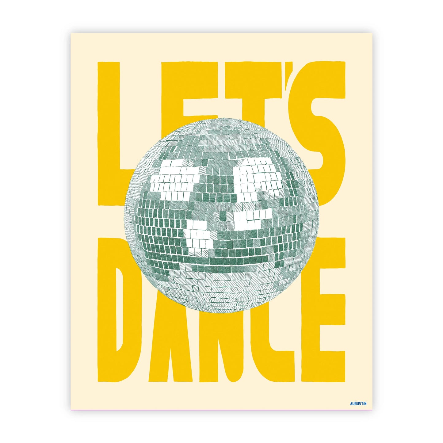 Affiche - Let's dance - Augustin