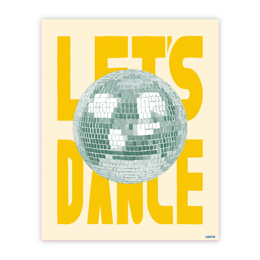 Affiche - Let's dance - Augustin