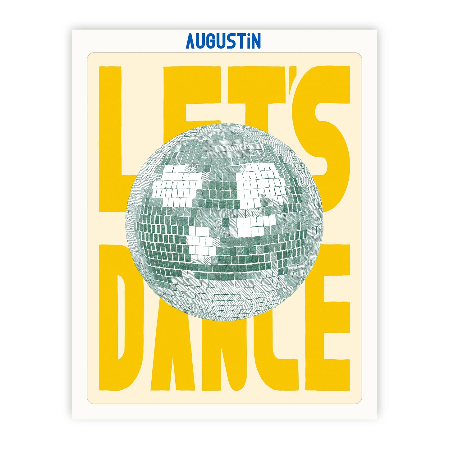 Affiche - Let's dance - Augustin