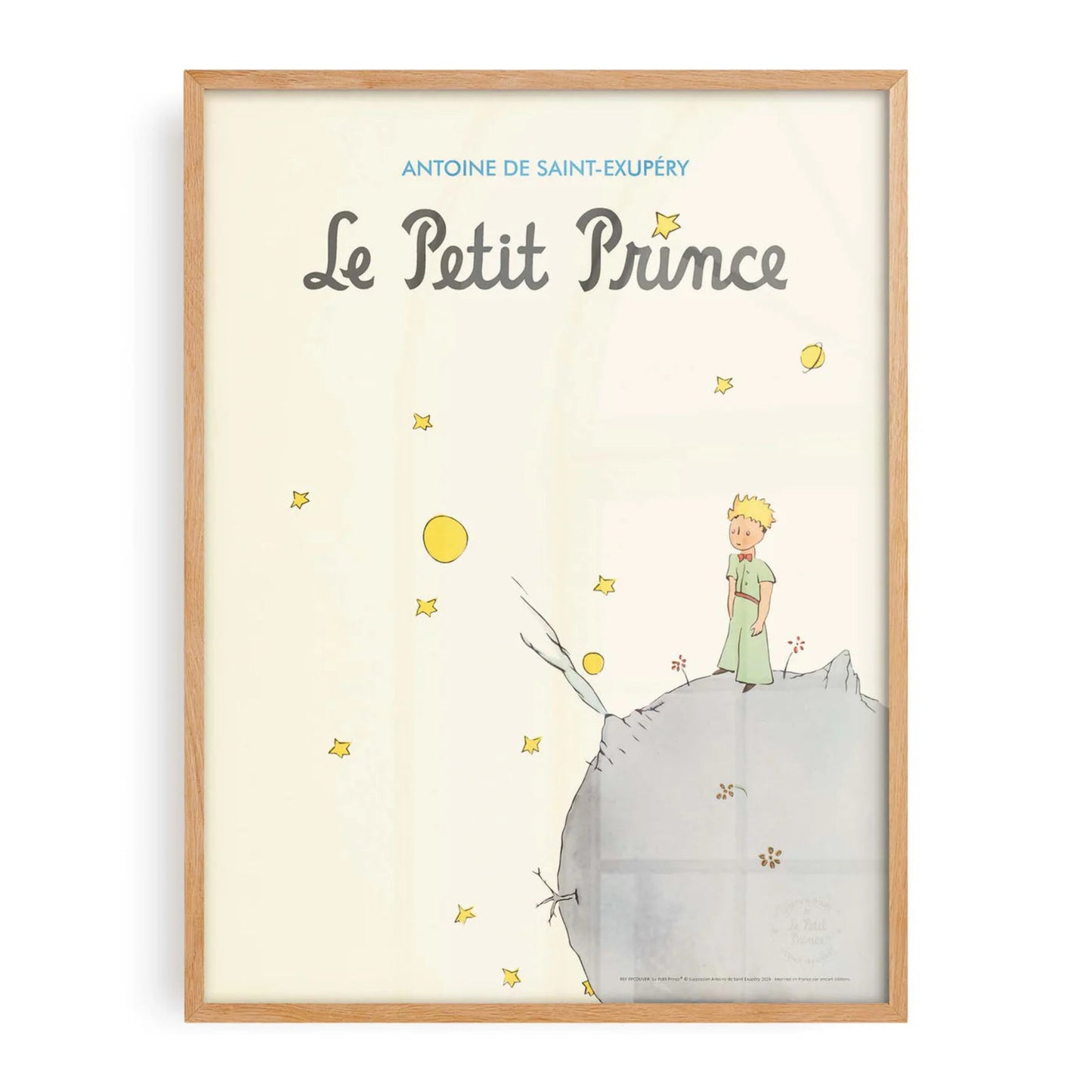 Affiche Le petit prince - Couverture française - One Art