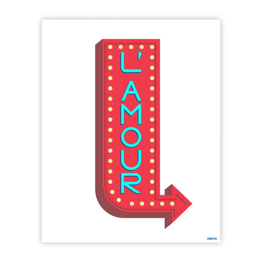 Affiche - M - L'amour rouge - Augustin