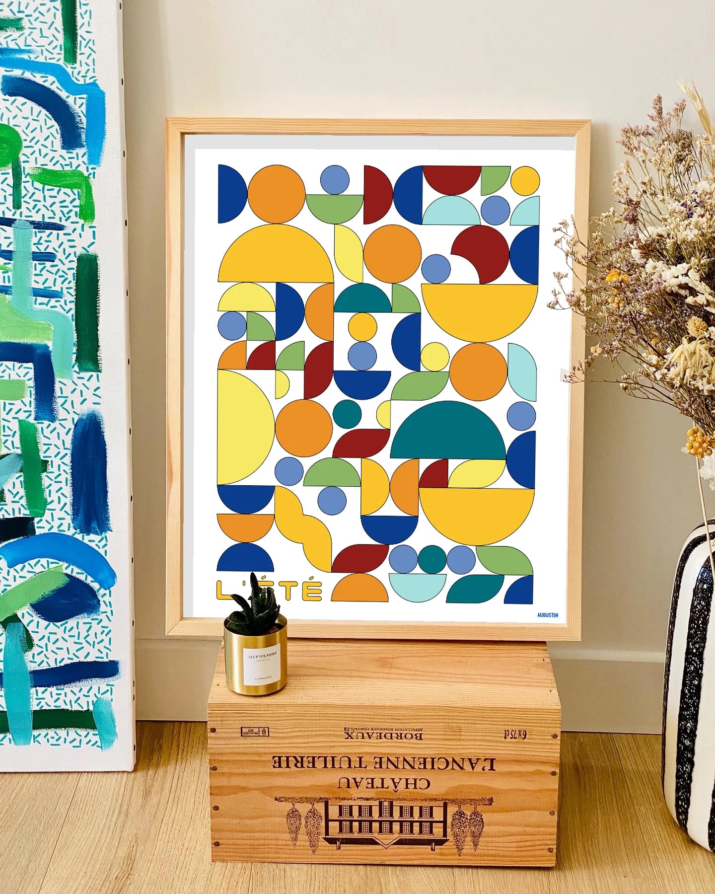 Affiche - S - L'été - Augustin