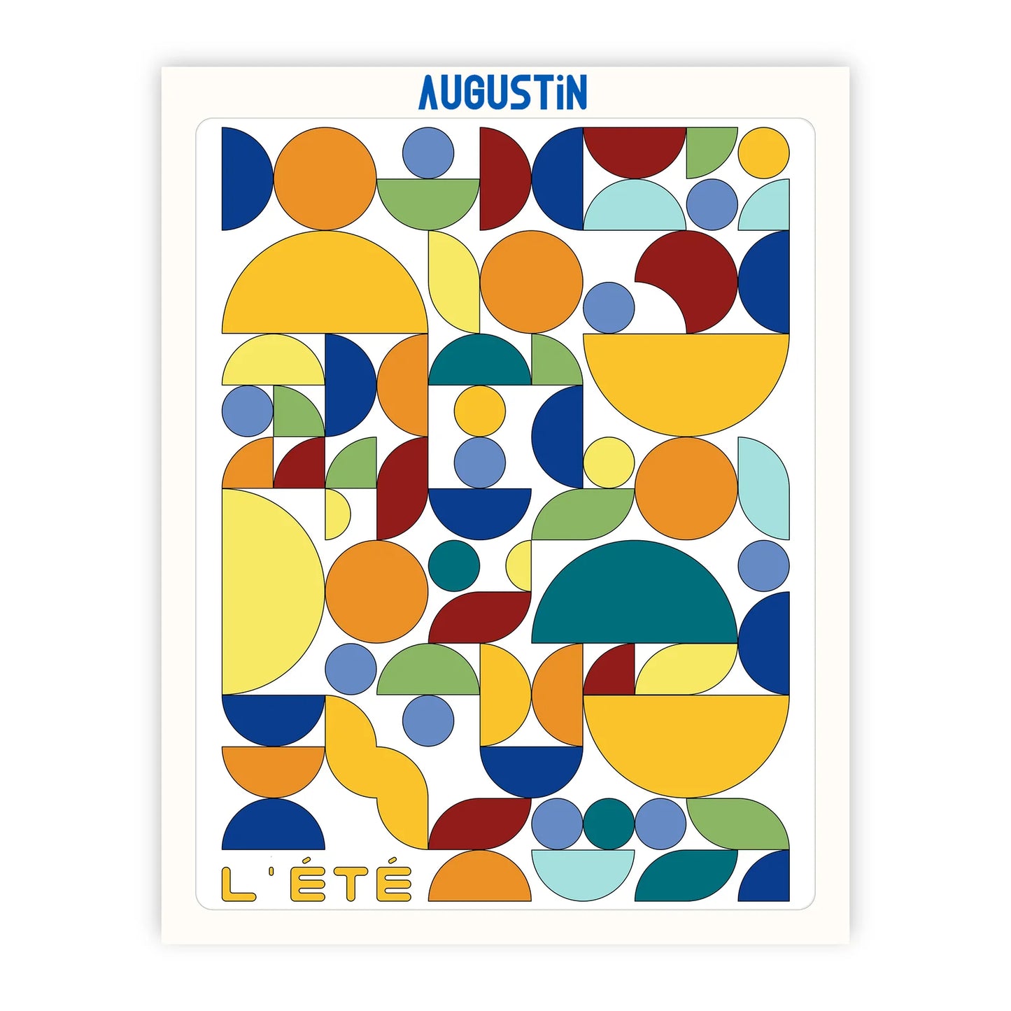 Affiche - S - L'été - Augustin