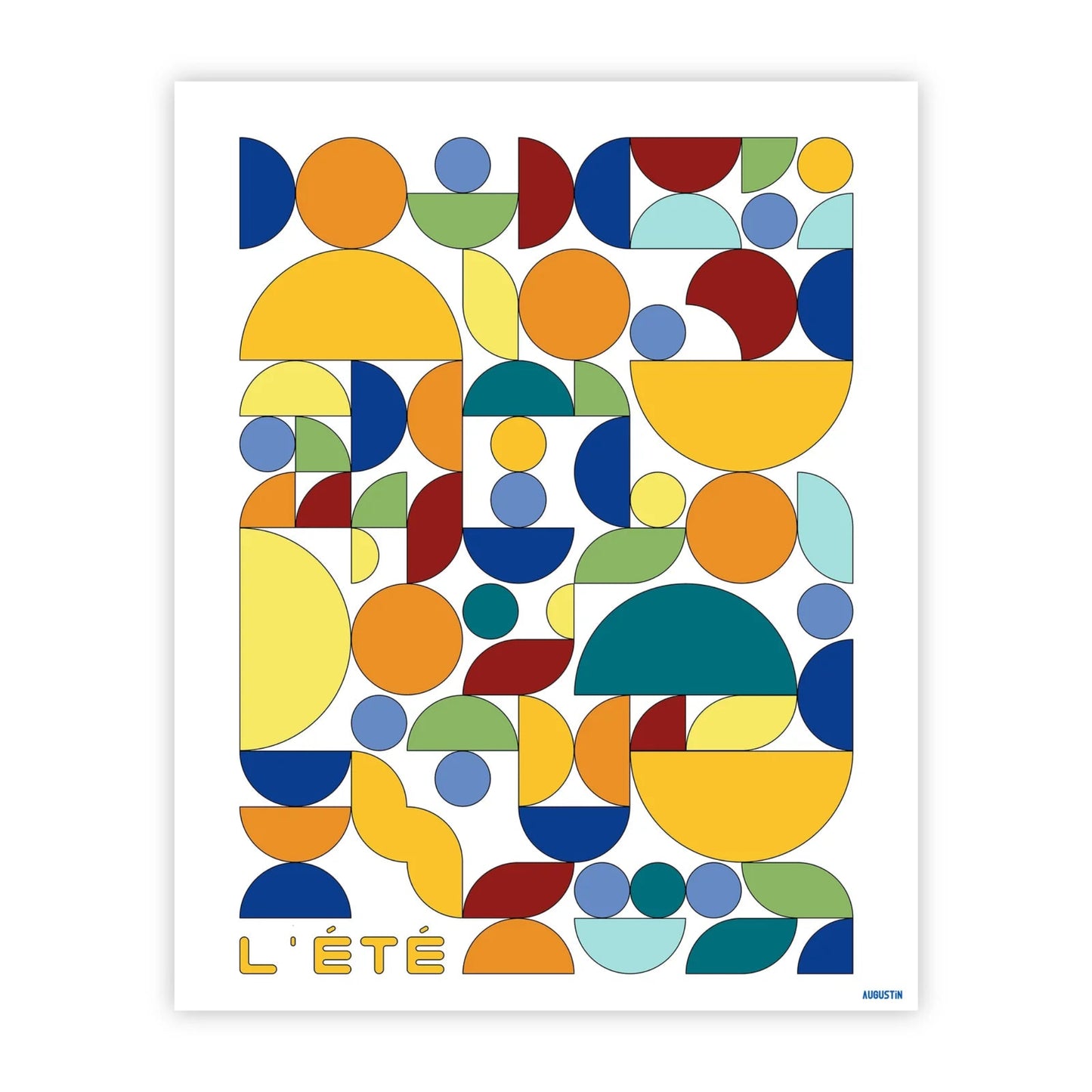 Affiche - S - L'été - Augustin