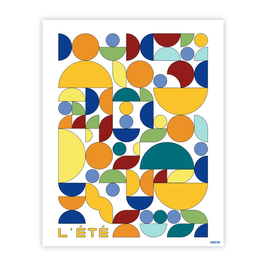 Affiche - S - L'été - Augustin