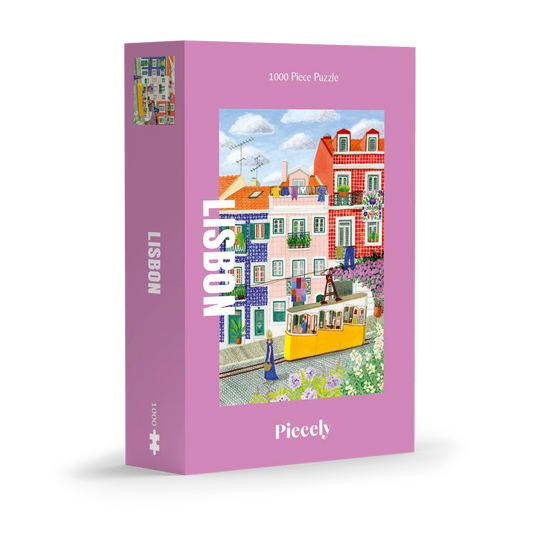 Puzzle - Lisbon - 1000p - Piecely