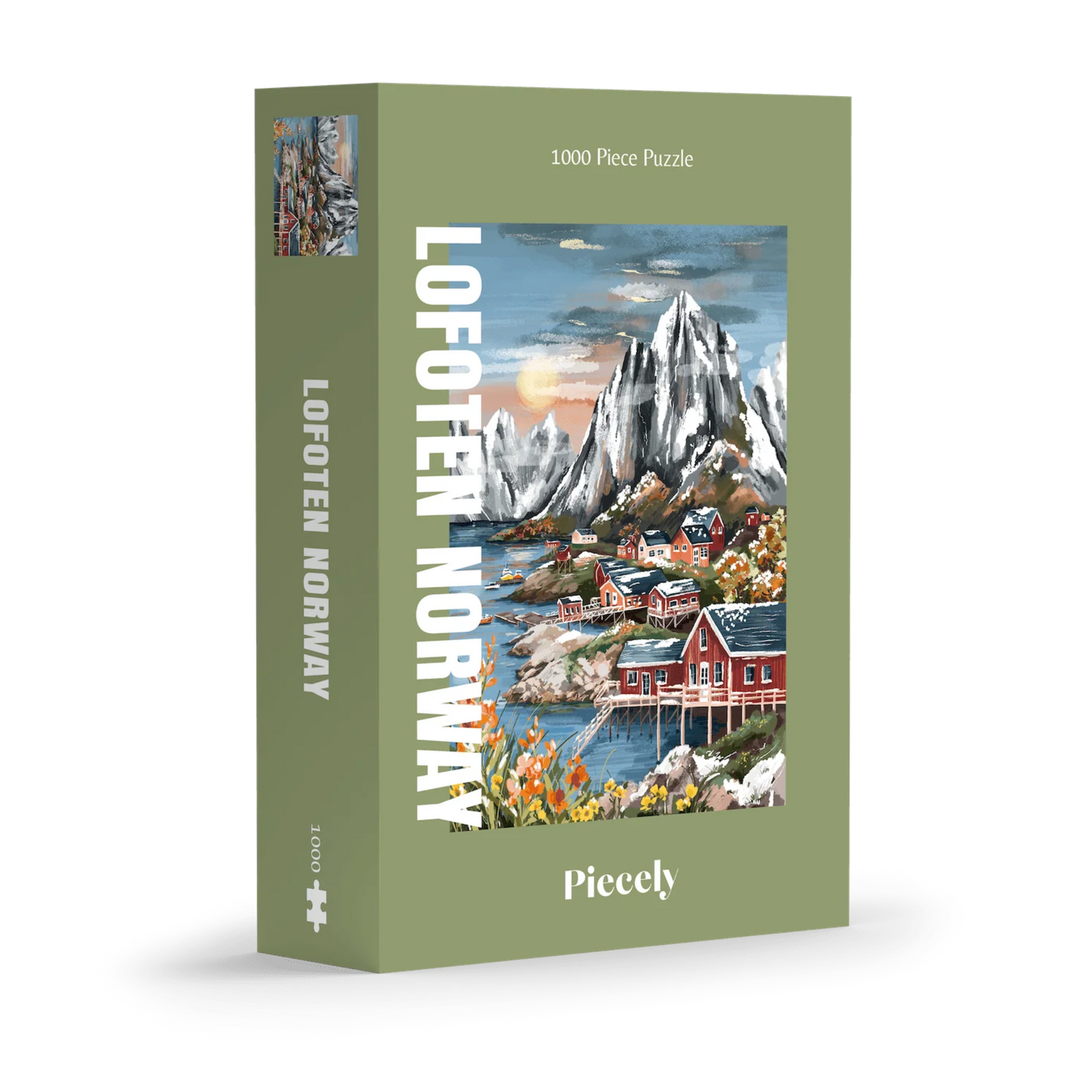 Puzzle - Lofoten Norway - 1000p - Piecely