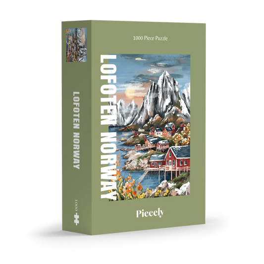 Puzzle - Lofoten Norway - 1000p - Piecely