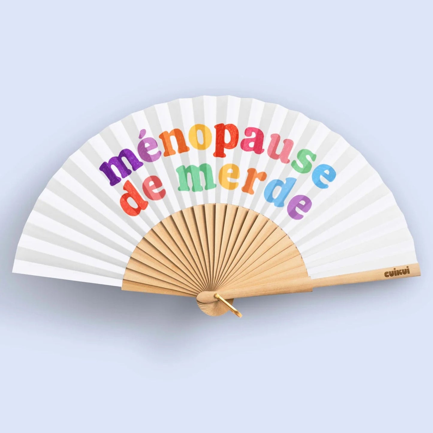 Éventail - Ménopause de merde - Cuikui