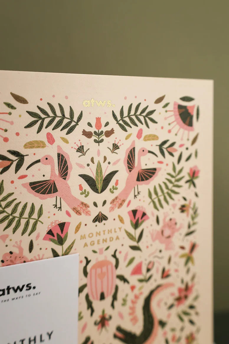 Agenda - Pink Croco - All the ways to say