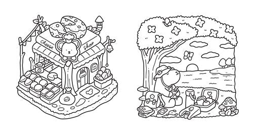 Ma bulle cosy - Coco wyo - Livre de coloriage - Cosy colo