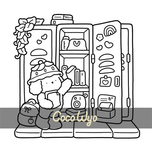Ma petite vie cosy - Coco Wyo - Coloriages mignons et cocooning - Cosy colo