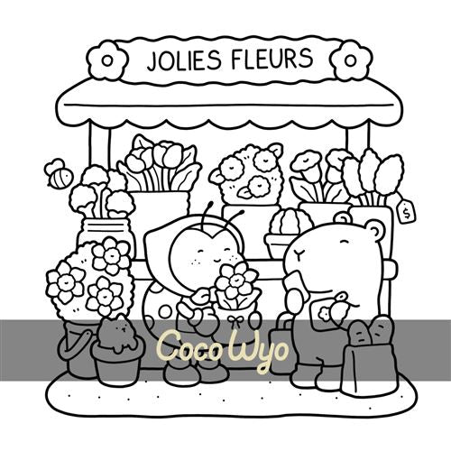 Ma petite vie cosy - Coco Wyo - Coloriages mignons et cocooning - Cosy colo