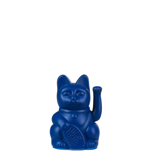 Mini chat chanceux - Bleu foncé - Donkey
