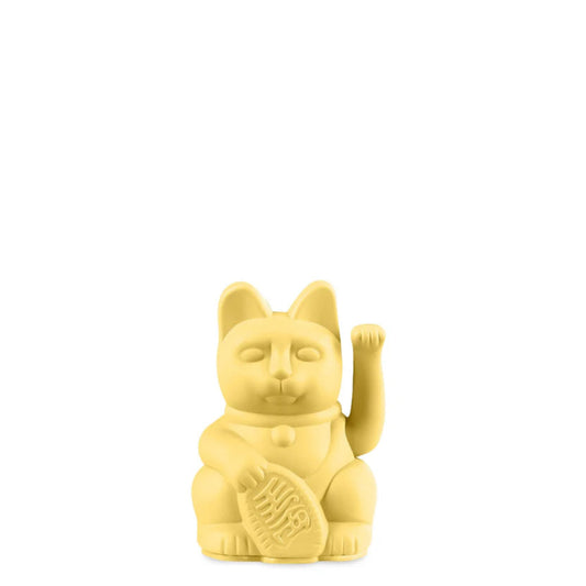 Mini chat chanceux -  Jaune - Donkey