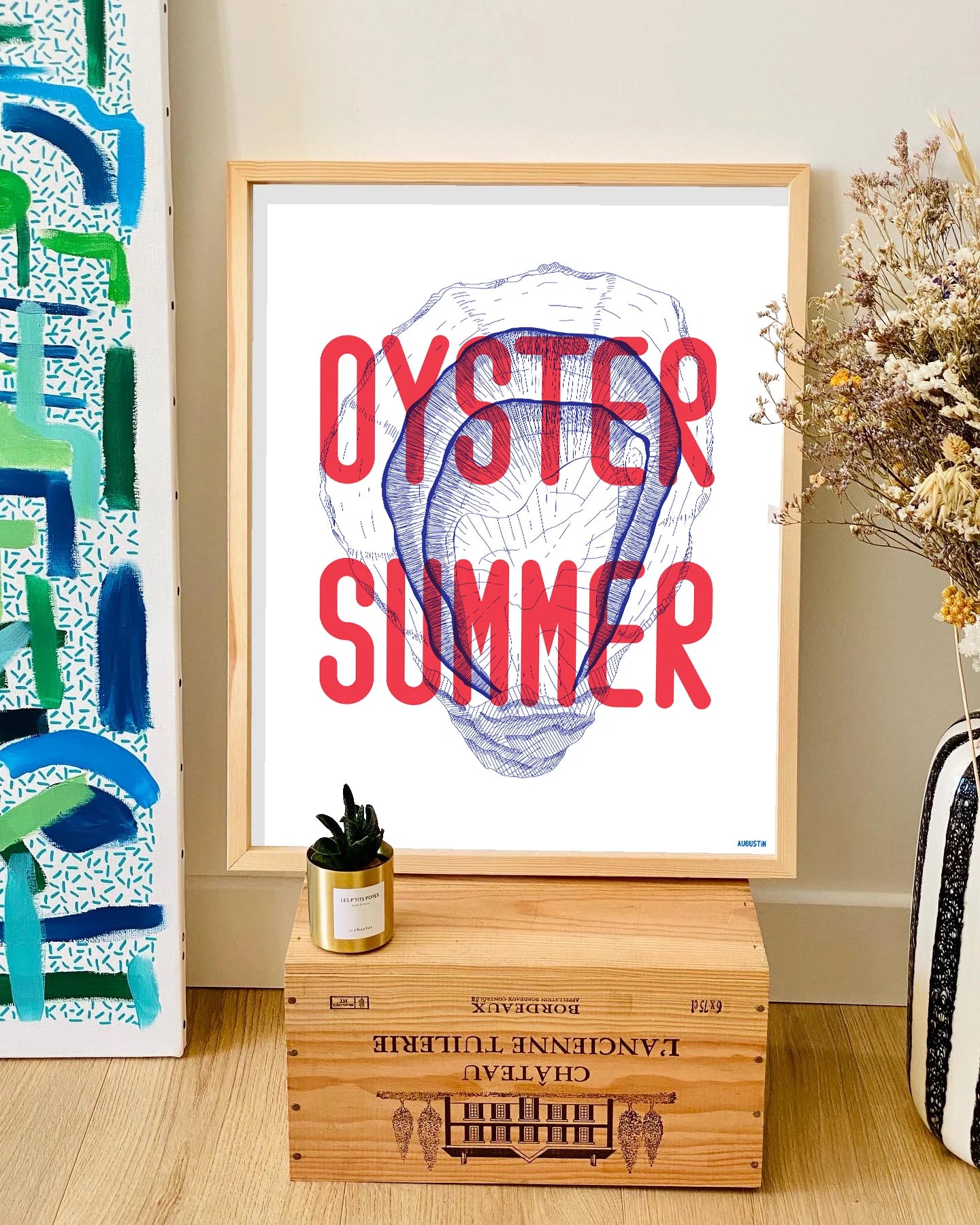 Affiche - S - Oyster Summer - Augustin