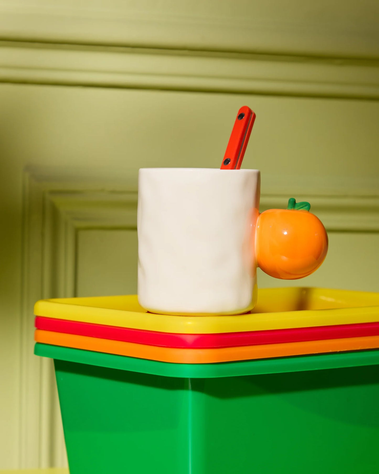 Mug - Orange - Fluid Market