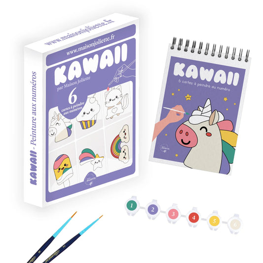 Peinture aux numéros - Kawaii - Maison Joliette