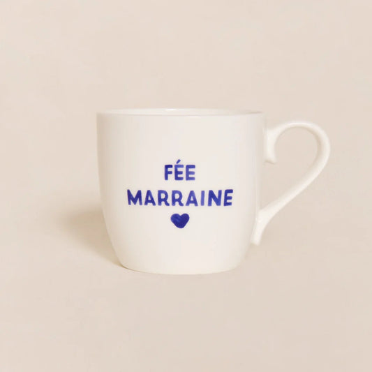 Le mug - Fée marraine - bleu - émoi émoi