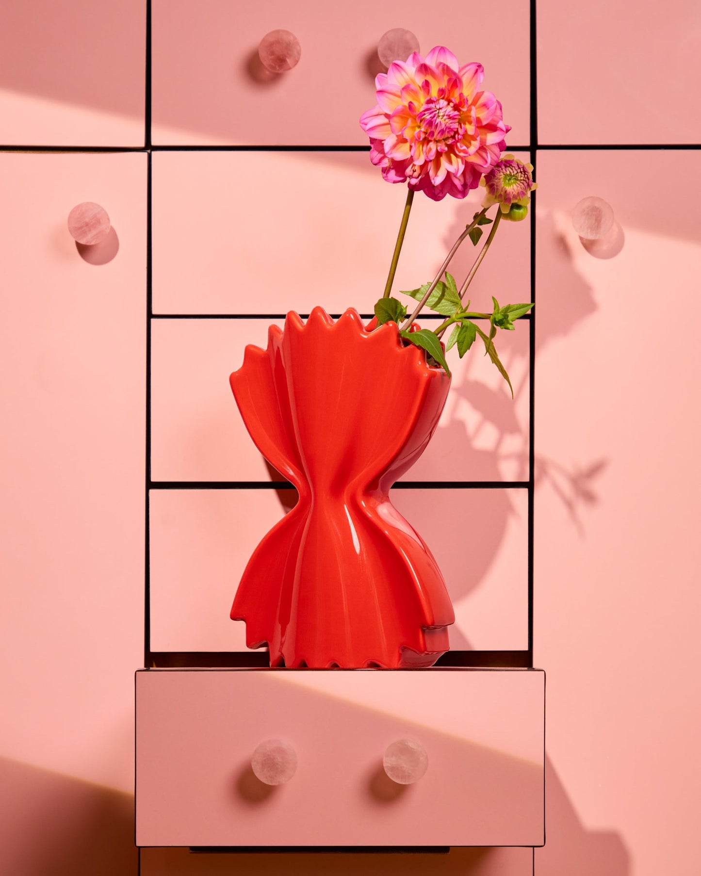 Vase - Pasta - rouge (édition limitée) - Fluid Market