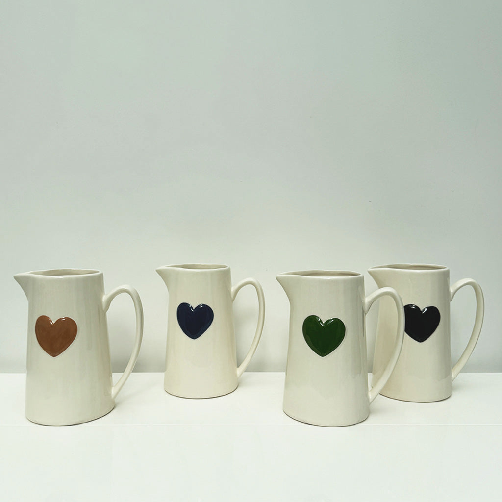 Pichet - Coeur - GM - Bleu - Opjet