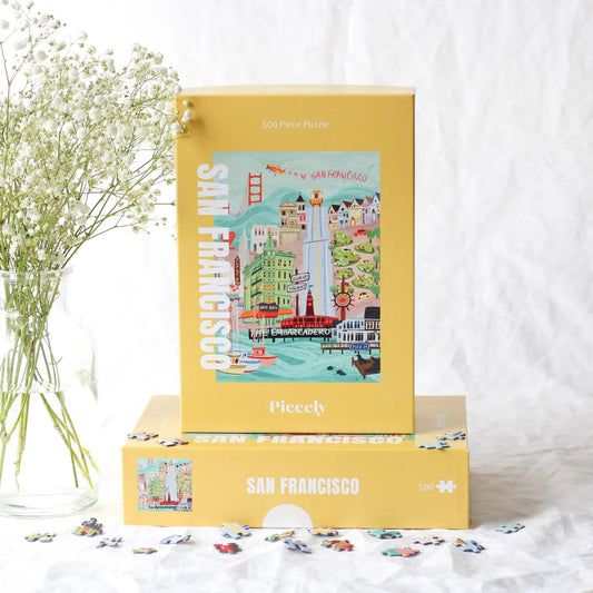 Puzzle - San Francisco - 500p - Piecely