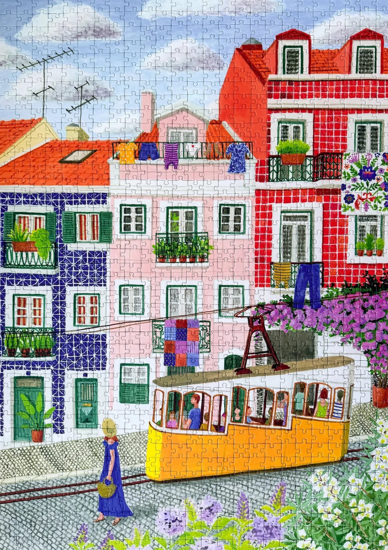 Puzzle - Lisbon - 1000p - Piecely