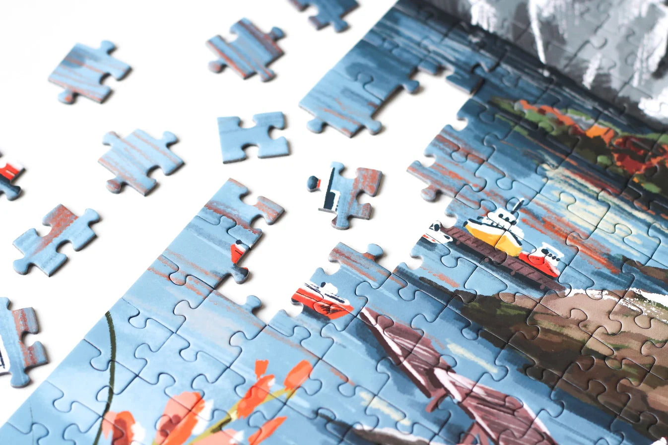 Puzzle - Lofoten Norway - 1000p - Piecely