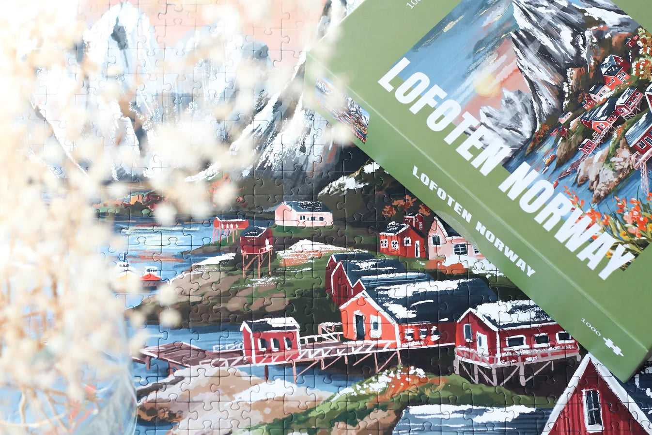 Puzzle - Lofoten Norway - 1000p - Piecely