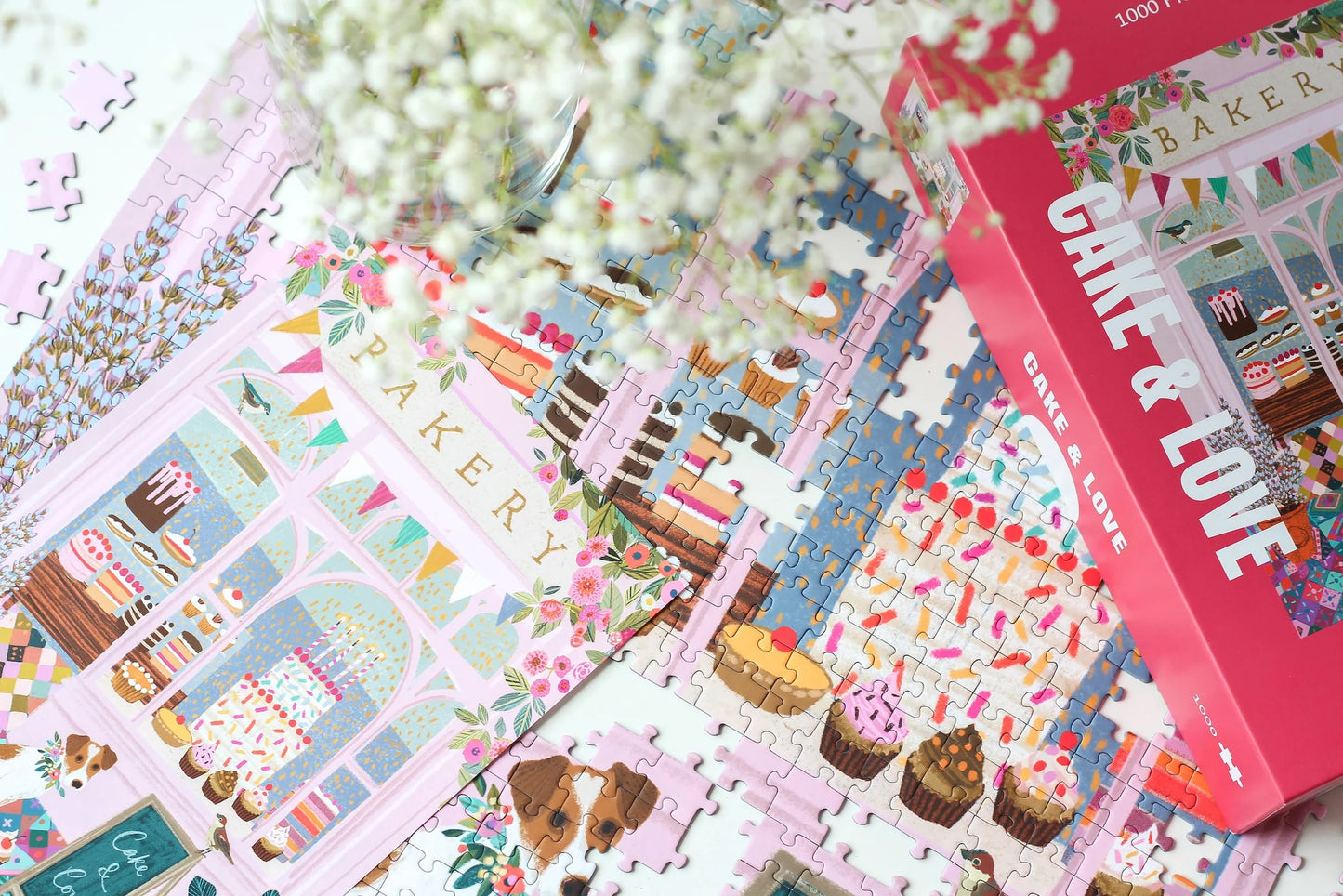 Puzzle Cake & Love - 1000p - Piecely