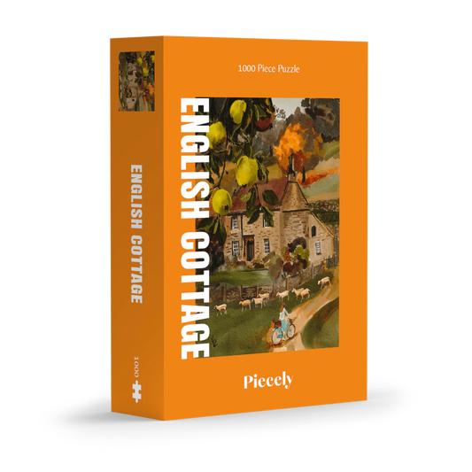 Puzzle - English Cottage - 1000p - Piecely