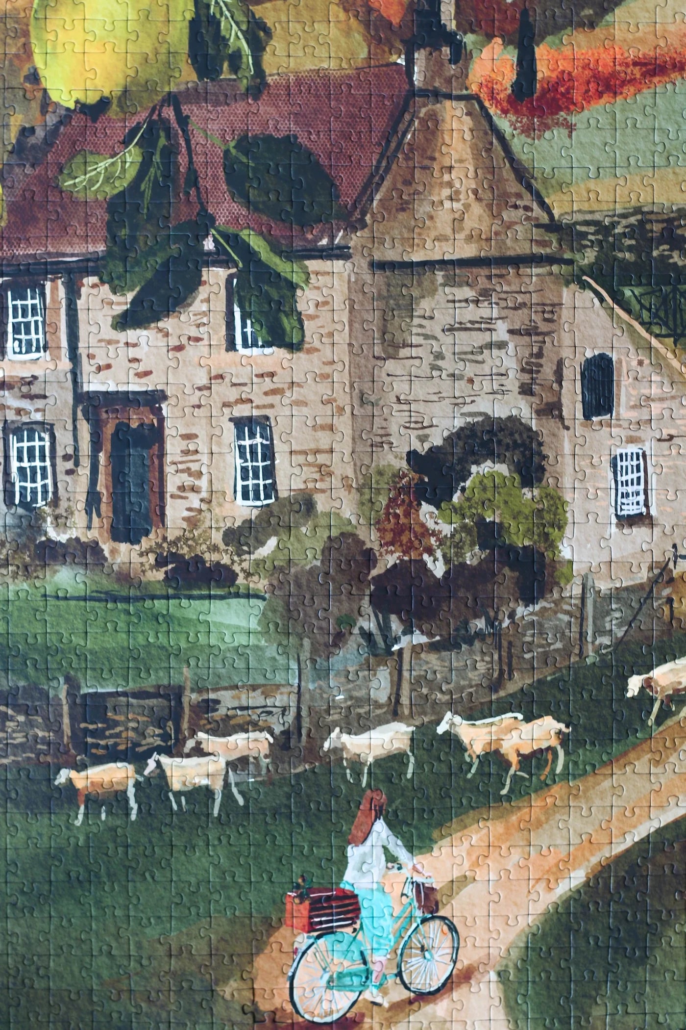 Puzzle - English Cottage - 1000p - Piecely