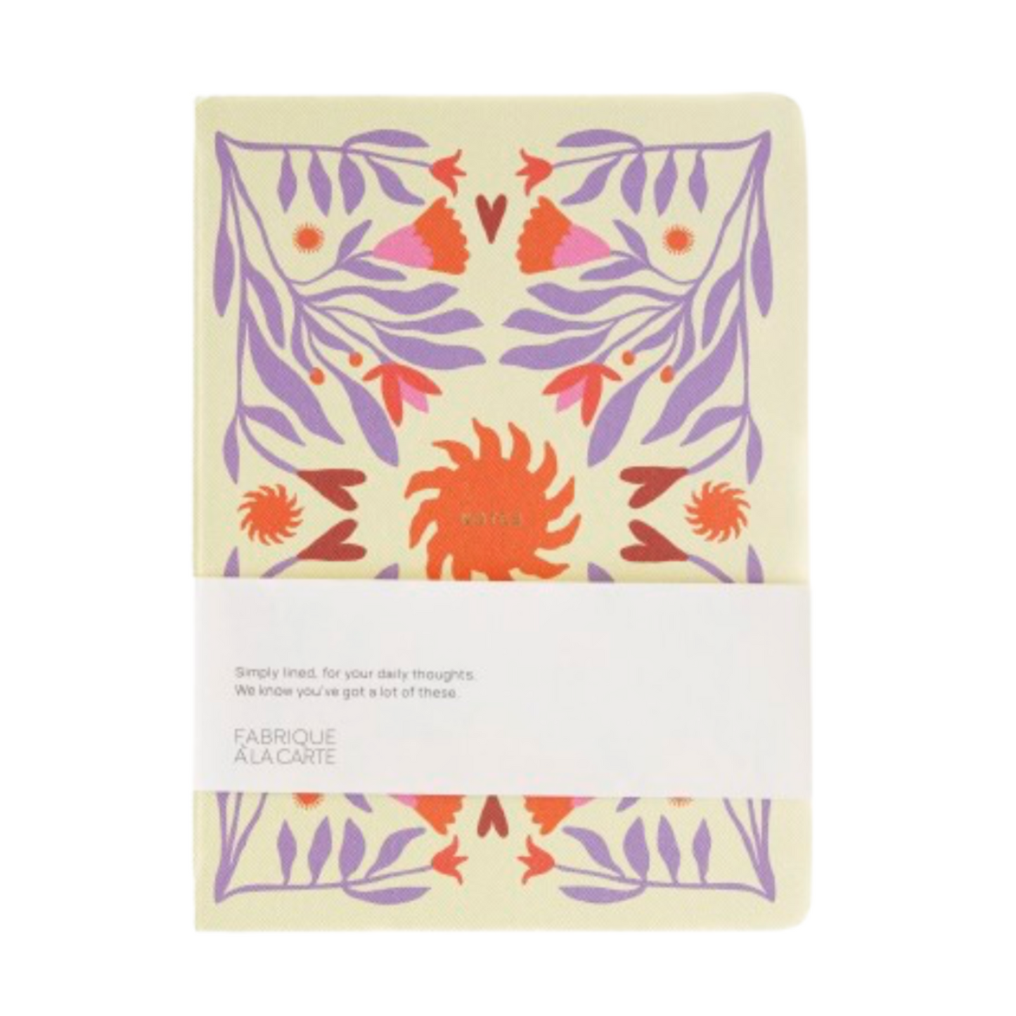 Carnet - Beige soleil lavande - A-Journal Collection