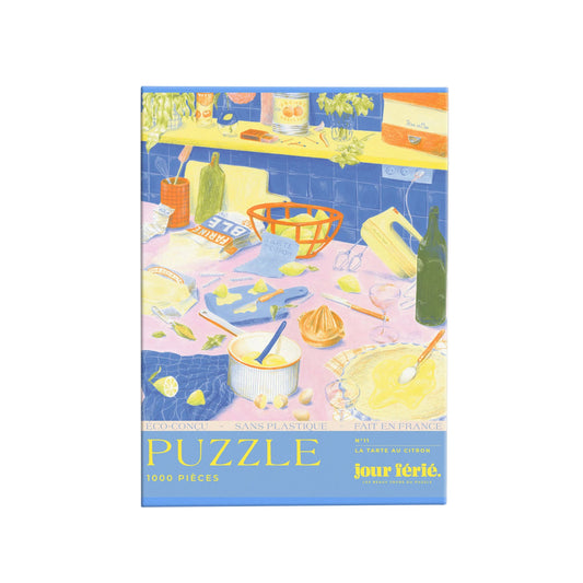 Puzzle - La tarte au citron - 1000 pièces - Jour férié