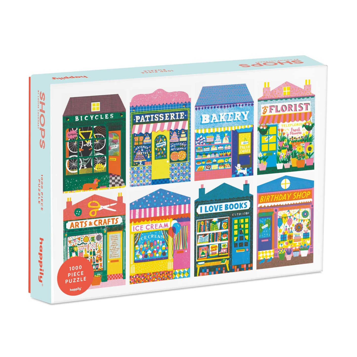 Puzzle - Devantures de boutiques - Happily