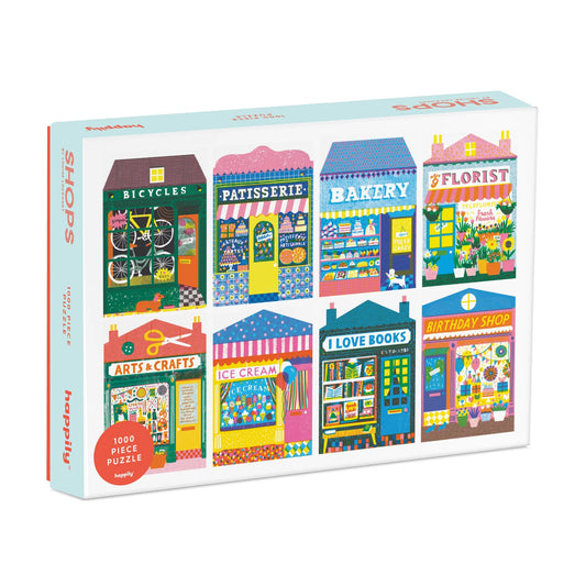 Puzzle - Devantures de boutiques - Happily